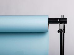 Superior Sky Blue 2.72 x 11 Metre Fon Kağıdı