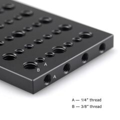 SmallRig 1092 Peynir Plakası Çok Amaçlı Montaj Plakası Cheeseplate