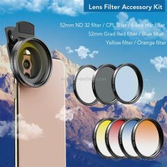 Apexel 7 in 1 HD Lens & Filtre Kit