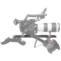 SmallRig 1054 2 adet 15mm Siyah Alüminyum Alaşımlı Çubuk (M12-40cm)
