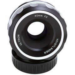 Voigtlander Ultron 40mm f/2 SL IIS Aspherical Lens (Nikon F Silver)