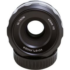 Voigtlander Ultron 40mm f/2 SL II S Aspherical Lens (Nikon F Black)