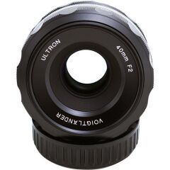 Voigtlander Ultron 40mm f/2 SL II S Aspherical Lens (Nikon F Black)