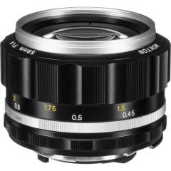 Voigtlander Nokton 58mm f/1.4 SL II S Lens (Nikon F Silver)