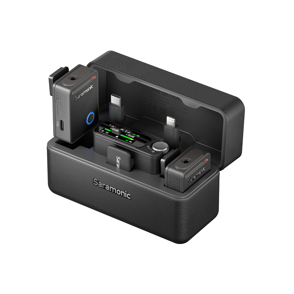 Saramonic Ultra 01 32 Bit 2 Kişilik Kablosuz Yaka Mikrofonu