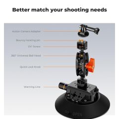 K&F Concept 6'' Suction Cup