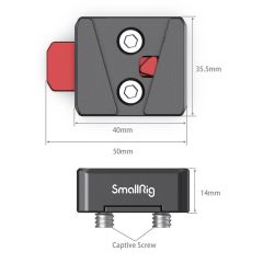 SmallRig Mini V-Lock Montaj Kiti MD2801B