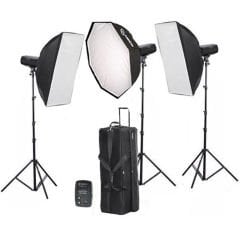 Visico VC-400HH III 3’lü Paraflaş Kiti