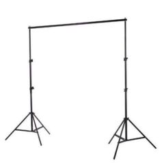 White screen-beyaz fon perde(2 x 3 m)  ve Fon Asma Standı Kıt