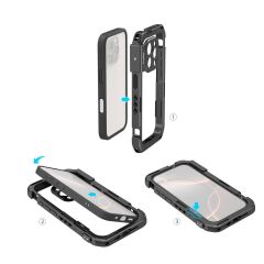 SmallRig 5008 iPhone 16 Pro için  Mobil Video Kafesi
