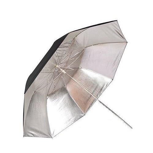 SYYD 130cm Derin Siyah/Gümüş Şemsiye