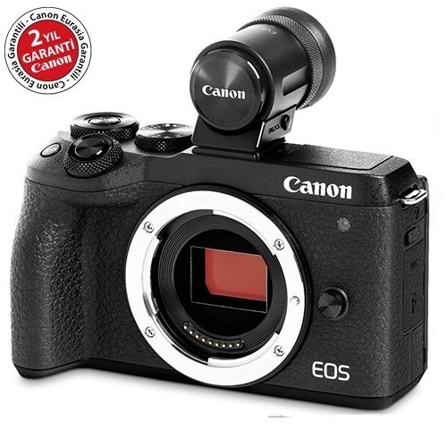 Canon EOS M6 Mark II Body + EFV-ör HediyeDC2 Viz