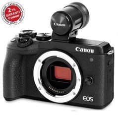 Canon EOS M6 Mark II Body + EFV-ör HediyeDC2 Viz