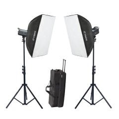 Visico Led-200ST 2’li Video Led Işık Seti (200W)