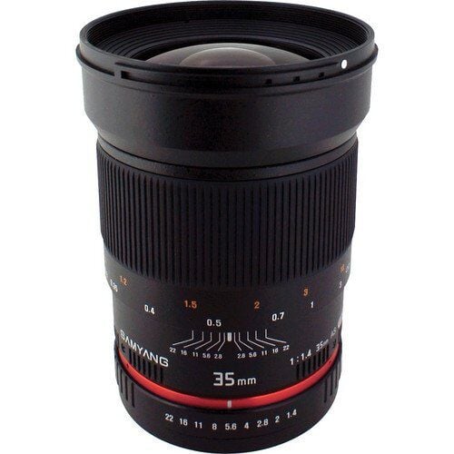 Samyang 35mm f/1.4 AS UMC Lens (Canon AE Chip)