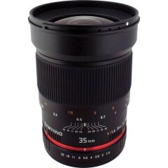 Samyang 35mm f/1.4 AS UMC Lens (Canon AE Chip)
