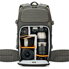 Lowepro Flipside Trek BP 450 AW Sırt Çantası (Grey/Dark Green)