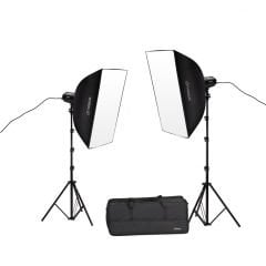 Visico LED-80A II 2’li Bi-Color Led Işık Seti (80W)