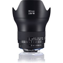 Zeiss Milvus 18mm f/2.8 Lens Canon Uyumlu