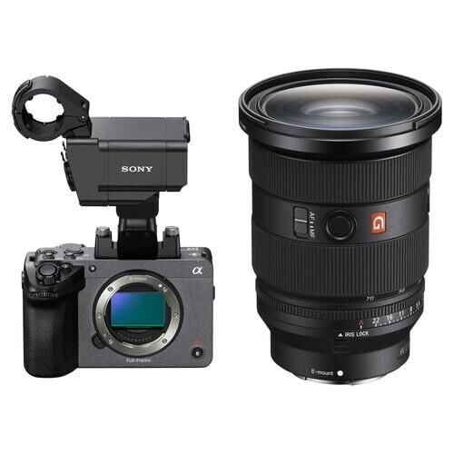 Sony FX5 Sinema Kamera ve XLR Handle 24-70mm f/2.8 Lens Kit