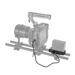 SmallRig NP-F Pil Adaptör Plakası BMPCC 4K & 6K  için Şarj Kablosu EB2698