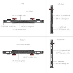 SmallRig MD5059 Evrensel Kafes iPad  için