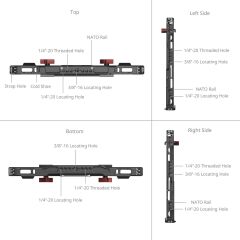 SmallRig MD5059 Evrensel Kafes iPad  için