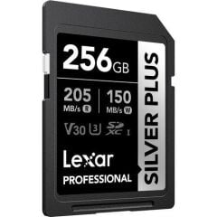 Lexar 256GB Professional Sılver Plus UHS-I SDXC V30 Hafıza Kartı