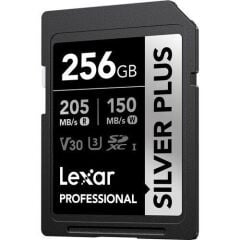 Lexar 256GB Professional Sılver Plus UHS-I SDXC V30 Hafıza Kartı