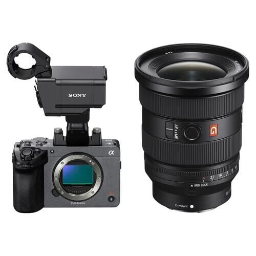 Sony FX5 Sinema Kamera ve XLR Handle 16-35mm f/2.8 Lens Kit