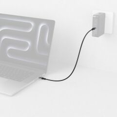 SmallRig 4908 240W USB-C (Düz)Güç Kablosu (100 cm)
