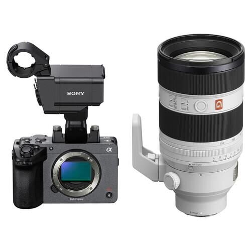 Sony FX5 Sinema Kamera ve XLR Handle 50-150mm Lens Kit