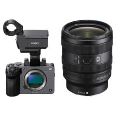 Sony FX5 Sinema Kamera ve XLR Handle 24-50mm f/2.8 Lens Kit