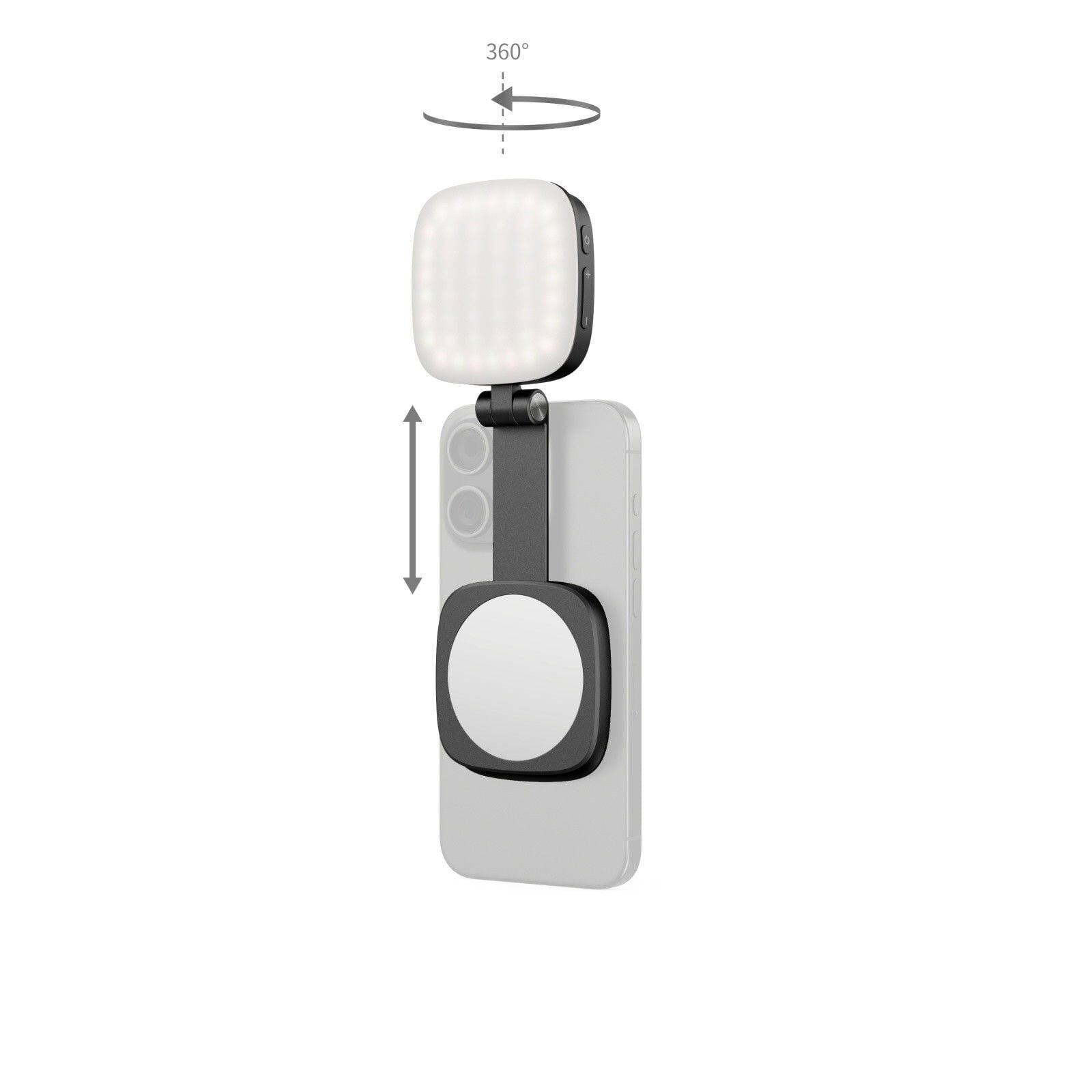 SmallRig 4656 Siyah  Cep Telefonu LED Video Işığı