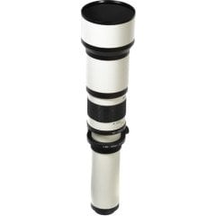 Samyang 650-1300mm MC IF f/8-16 DSLR Lens ve T Mount Adaptör