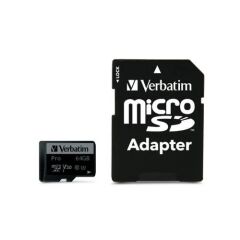 Verbatim 64GB Pro U3 SDXC Hafıza Kartı