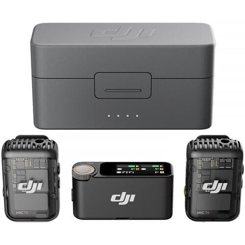 DJI Mic 2 İki Kişilik (Kablosuz Mikrofon)