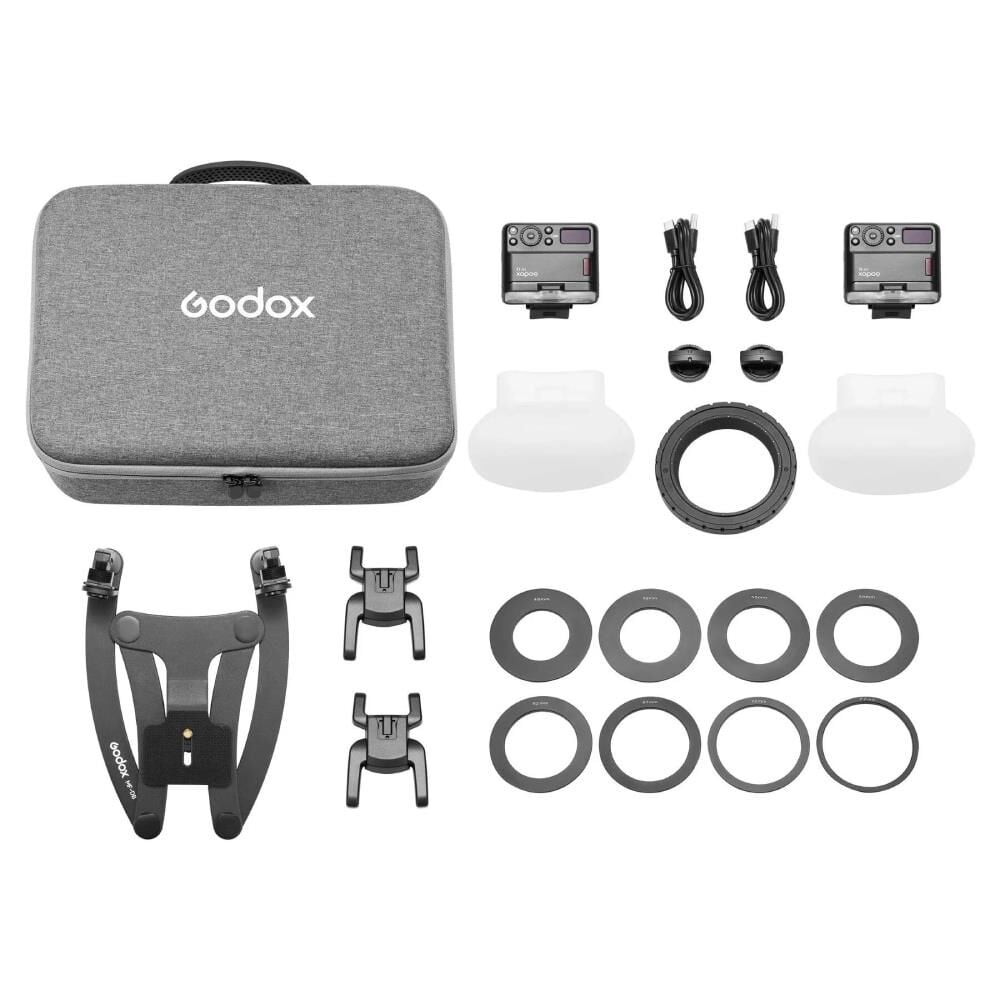 Godox MF12-DK3 Makro Flaş İkili Kit