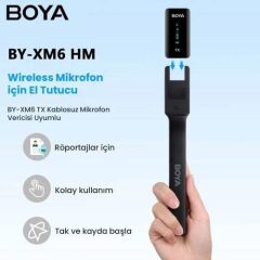 Boya BY-XM6 HM El Mikrofon Aparatı