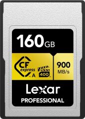 Lexar 160GB Professional CFexpress Type A Gold Serisi Hafıza Kartı