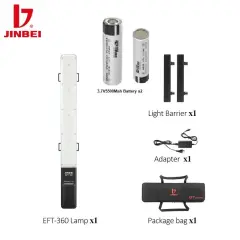 JINBEI EFT-360 RGB LED  Işık Çubuğu(Bataryalı)