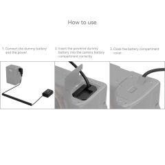SmallRig 4253B D-Tap - NP-FZ100 Sahte Pil Güç Kablosu
