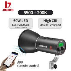JINBEI EFD-60M LED 5500K Bebek&Çocuk Çekim Seti(Boom Kollu Paket)
