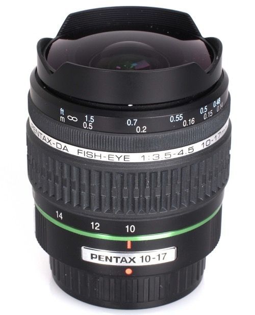 Pentax 10-17mm f/3.5-4.5 ED (IF) Balıkgözü Lens