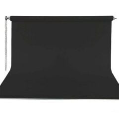 Weifeng 270cm x 580cm Kumaş Sonsuz Siyah Fon (Yalnız Fon)