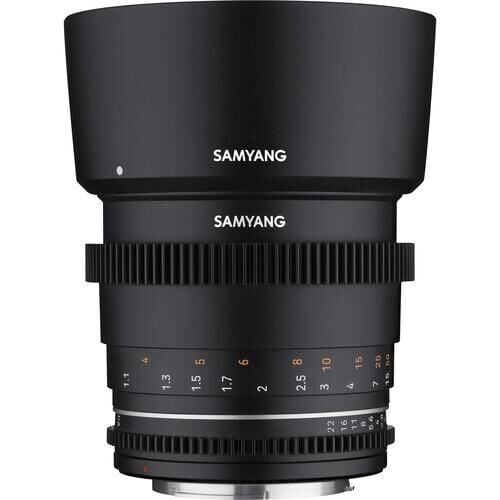 Samyang 85mm T1.5 VDSLR MK2 Cine Lens (Canon EF)