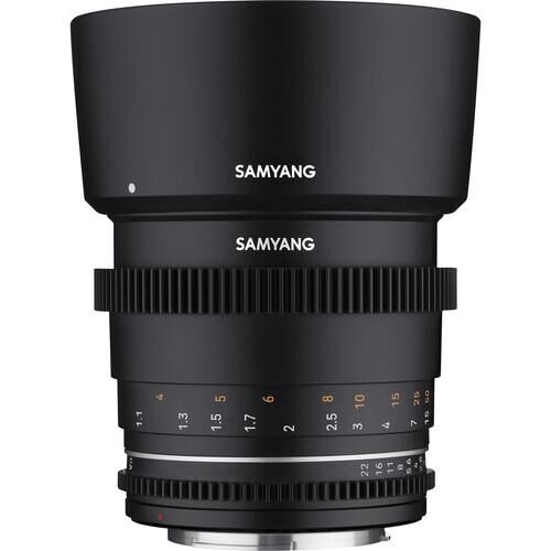 Samyang 85mm T1.5 VDSLR MK2 Cine Lens (Canon EF)