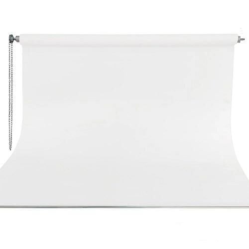 Weifeng 270cm x 580cm Kumaş Sonsuz Beyaz Fon Perdesi Full Set