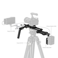 SmallRig 4480 Omuz Rig Kiti (Klasik Versiyon)