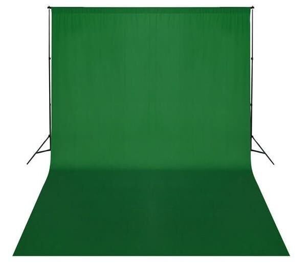 Greenbox Yeşil Fon Perdesi 2mx3m ve JINBEI Fon Asma Standı 3mx3mTaşıma çantası ile Kit